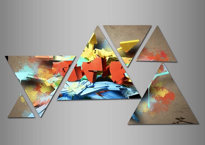 Desktop Style Color Fashion Modern Paper Art